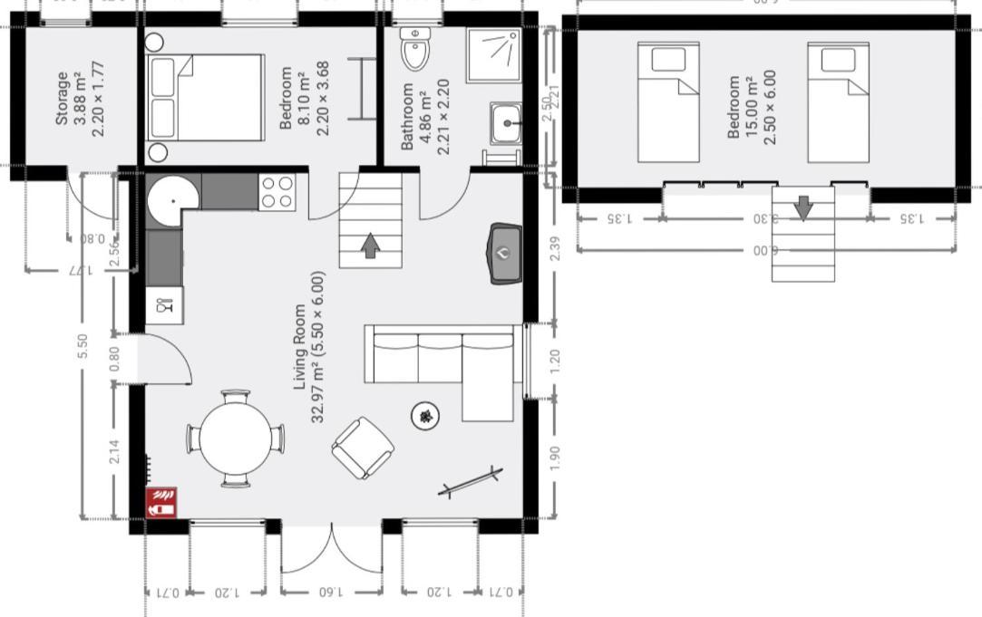 Chalet Met Loft - Vakantiepark De Schreiershoek Dokkum Exterior photo